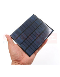 Imagen de Panel Solar Policristal 12V 1W - vista principal 2