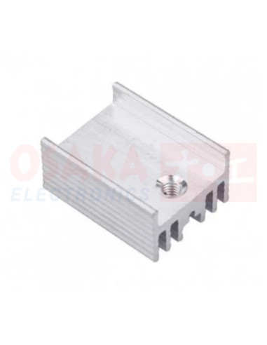 Imagen de Disipador de calor aluminio TO-220 - vista principal