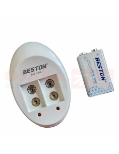 Imagen de Cargador X 1 Pila 9V Beston BST-C818 - vista principal