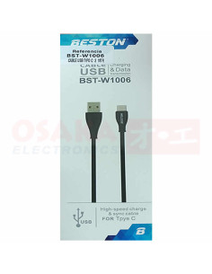 Imagen de Cable USB Tipo C 2mtr Beston - vista principal