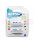 Imagen de Pila Recargable tipo D X 2 Beston BST-C2500X2 - vista principal