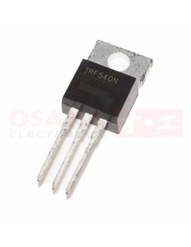 Imagen de Transistor IRF540 - vista final