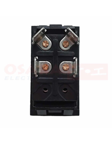 Imagen de Switch Balancín Grande Negro 12V 4 Pines - vista pines