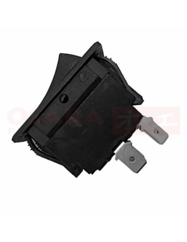 Imagen de Switch Balancín Grande Negro 12V 4 Pines - vista lateral