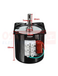 Imagen de Motor Reductor 60KTYZ 110VAC 3 a 5 RPM - vista medidas Imagen de Motor Reductor 60KTYZ 110VAC 3 a 5 RPM - vista medidas