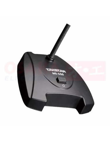 Imagen de Micrófono Takstar Cuello Cisne con Base - vista secundaria