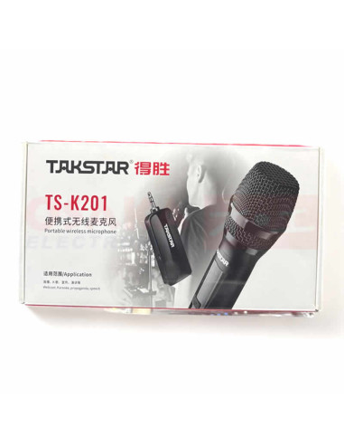Imagen de Micrófono Takstar Inalámbrico TS-K201-  vista empaque