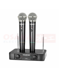 Imagen de Micrófono Takstar Inalámbrico Dual VHF - vista principal