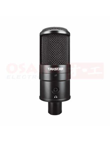 Imagen de Micrófono Takstar USB Para Estudio - vista trasera