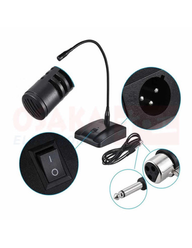 Imagen de Micrófono Takstar Para Escritorio ART-413 - vista accesorios