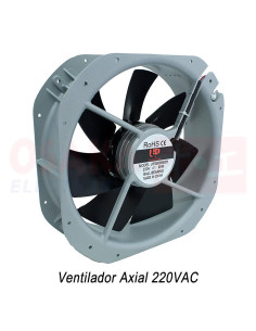 Imagen de Ventilador Axial Metálico Balinera 280x89 220V UP - vista principal
