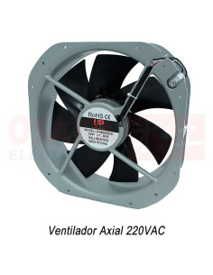 Imagen de Ventilador Axial Metálico Balinera 280x89 220V UP - vista principal 2