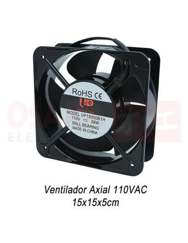 Imagen de Ventilador para Rack Axial Metálico Balinera 150X50 110V UP - vista final