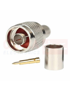 Imagen de Conector Tipo N Macho para Ponchar RG-8 - vista principal 2