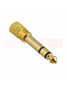Imagen de Convertidor PLUG Stereo 1/4 X Jack 3.5mm - vista principal