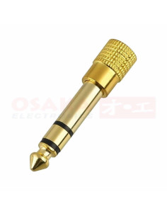 Imagen de Convertidor PLUG Stereo 1/4 X Jack 3.5mm - vista principal 2