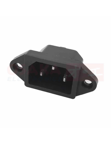 Imagen de Toma Chasis Cable Poder MI-743 - vista secundaria