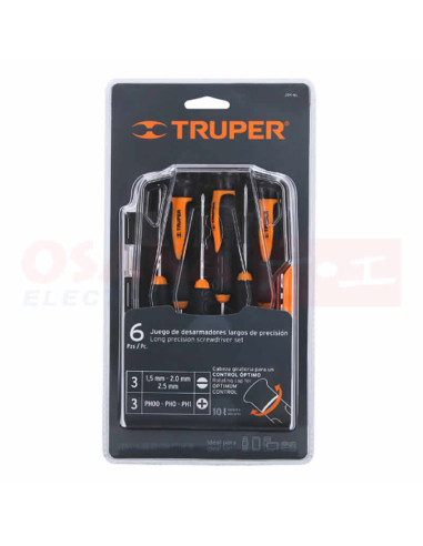 Imagen de Juego Destornilladores 6PCS Joyero TRUPER - vista empaque