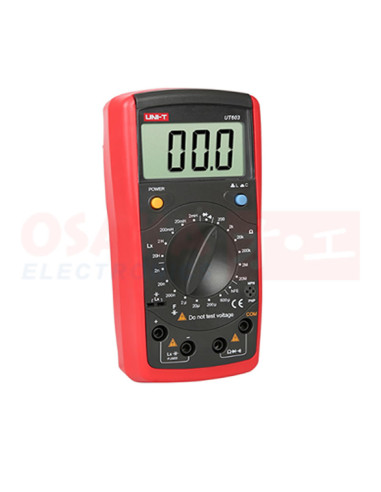 Imagen de Capacimetro medidor Inductancia UT603 UNIT - vista secundaria