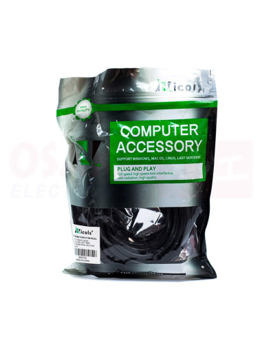 Imagen de Cable HDMI 4K 5mt Encauchetado - vista empaque