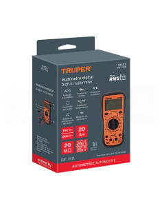 Imagen de Multímetro digital Automotriz TRUE RMS MUT-105 TRUPER - vista principal 2