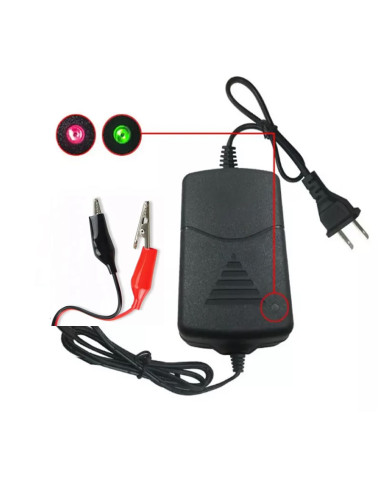 Imagen de Cargador de Bateria 12V 1.5A GY1500A - vista led