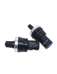 Imagen de Potenciómetro Industrial 22mm 10 Vueltas LA42DWQ-22 5K - vista principal 2