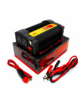 Imagen de Inversor de Voltaje 12V 400W Universal Power con cables y empaque Imagen de Inversor de Voltaje 12V 400W Universal Power con cables y empaque