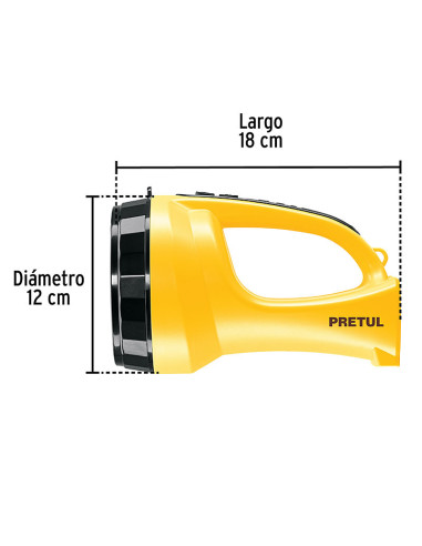 Imagen de Linterna Recargable LED 260 lmx PRETUL LIRE-145P - vista final