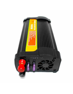 Imagen de Inversor de Voltaje 12V 600W Univeral Power - detalle conectores de entrada