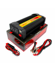 Imagen de Inversor de Voltaje 12V 600W Univeral Power - detalle conectores de entrada 2