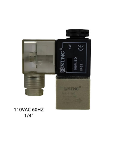 Imagen de Válvula solenoide TG22-08 110VAC 1/4" - vista principal