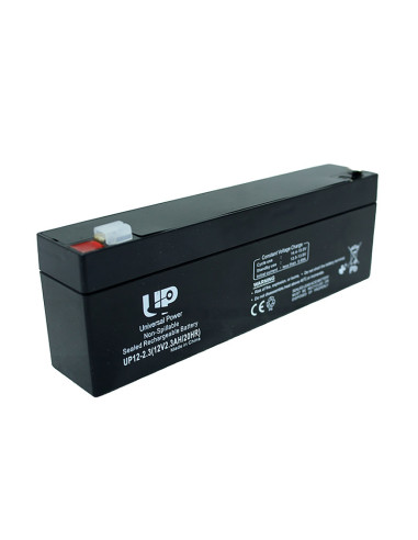 Imagen de Batería AGM Recargable 12V 2.3A UP - vista frontal