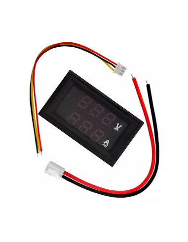 Imagen de Voltímetro Amperímetro DC Digital 100V 10A DSN-VC288 - vista final