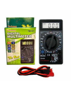Imagen de Multímetro Digital Económico TM-101 Techman - vista principal