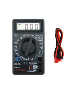 Imagen de Multímetro Digital Económico TM-101 Techman - vista principal 2