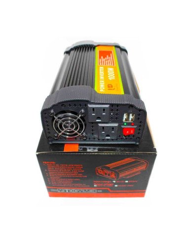 Imagen de Inversor de Voltaje 12V 1000W Universal Power con empaque