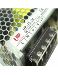 Imagen de Fuente Switchada Conmutada UP 24vdc 3.2Amp UP-75-24 - vista etiqueta