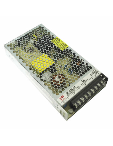 Imagen de Fuente Switchada Conmutada UP 24V 8.8A UP-200-24 - vista superior