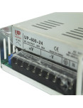 Imagen de Fuente Switchada Conmutada UP 24V 25A UP-600-24 - vista etiqueta
