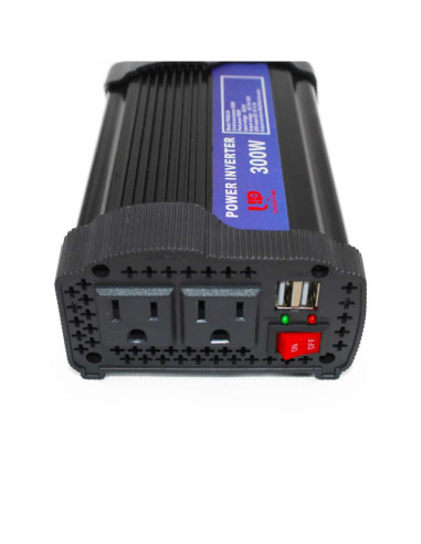 Imagen de Inversor de Voltaje 24V 300W Universal Power - detalle conector de salida