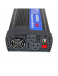 Imagen de Inversor de Voltaje 24V 1000W Universal Power - detalle conectores de salida Imagen de Inversor de Voltaje 24V 1000W Universal Power - detalle conectores de salida