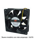Imagen de Ventilador Axial Balinera UP 120X120X38mm 24VDC - vista frontal