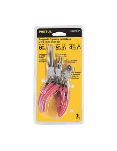 Imagen de Juego X 3 Pinza Alicates PRETUL JGO-PM-3P - vista frontal
