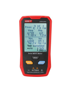 Imagen de Medidor Solar Fotovoltaico MPPT UT673PV Solar Pro - vista principal