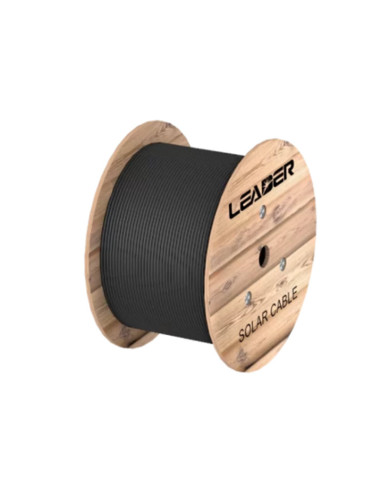 Imagen de Cable Solar Fotovoltaico H1Z2Z2-6mm LEADER - vista rollo