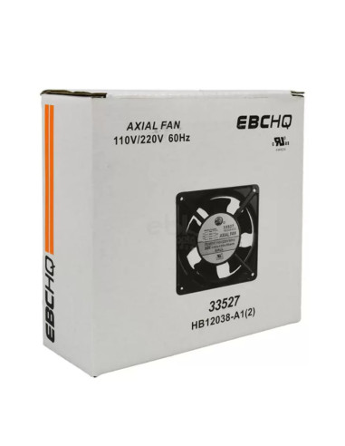 Imagen de Ventilador Axial Balinera Dual 110/220VAC 120X120X38mm EBC 33527 - vista empaque