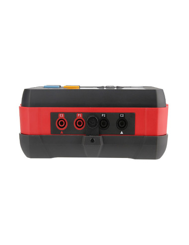 Imagen de Probador de resistencia interna de batería UT677A+ Nuevo Modelo - vista conectores.