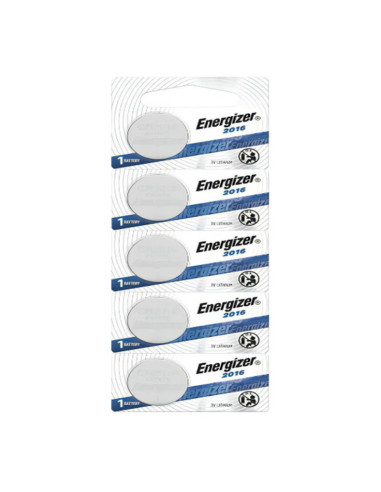 Imagen de Pila CR2016 Energizer 3V Batería de Litio Tipo Botón - vista empaque