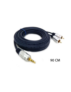 Imagen de Cable 2 X 1 Stereo Lujo Digital Taiwán MC-2150F 90cm - vista principal 2